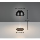 Trio TR55601132 LED asztali lámpa ORTIZ | 2W integrált LED forrás