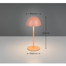 Trio TR55601140 LED asztali lámpa ORTIZ | 2W integrált LED forrás