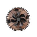 Trio R61105032 mennyezeti ventilátor világítással Trondheim 4x10W | E27 - távirányító, időzítő, 3 sebesség, fa, fekete