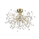 Trio R31311003 mennyezetre szerelhető lámpa Gloria 1x40W | E27 - sárgaréz