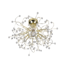 Trio R31311003 mennyezetre szerelhető lámpa Gloria 1x40W | E27 - sárgaréz