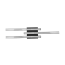 Trio R62473432 LED mennyezetre szerelhető lámpa Route 3x5W | 1800lm | 4000K - fekete