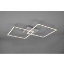 Trio R62843187 LED mennyezeti lámpa Arribo 1x29W+6.5W | 3250lm+600lm | 3000K | RGB - távirányító, szabályozható, külön kapcsolók, titán