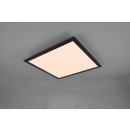 Trio R62864532 LED mennyezetre szerelhető lámpa Gamma 1x18W | 2300lm | 2700K-6000K - távirányító, szabályozható, éjszakai üzemmód, fekete