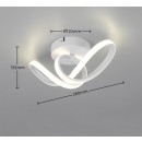 Trio R63541131 LED mennyezetre szerelhető lámpa RUSA | 7W integrált LED forrás | 900lm | 4000K