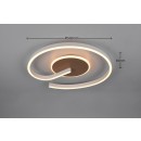 Trio R63631165 LED mennyezetre szerelhető lámpa CALLE | 21W integrált LED forrás | 2600lm | 2300+3000+4000K | Trio - SwitchDimmer