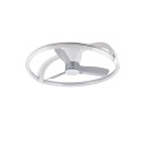 Trio R64262131 LED ventilátor világítással STOCKHOLM | 37W integrált LED forrás | 4300lm | 2700-6500K | kapcsolóval | rgb - színes | fényerőszabályzó | távirányítás | ventilátor