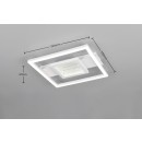 Trio TR64801931 LED mennyezetre szerelhető lámpa WHEELER | 16W integrált LED forrás
