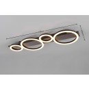 Trio TR64821109 LED mennyezetre szerelhető lámpa LUMOS | 26,5W integrált LED forrás