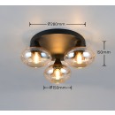 Trio TR66643013 mennyezetre szerelhető lámpa DIVINA  | 10W E14 | sárga