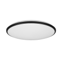 Trio R67021932 LED mennyezeti lámpa Limbus 1x34W | 4100lm | 3000K - 3 fázisú fényerő-szabályozás, memóriafunkció, fekete, fehér