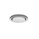 Trio R67042832 LED mennyezeti lámpa Atria 1x10,5W | 1080lm | 3000-6000K - szabályozható, memóriafunkció, éjszakai üzemmód, csillogó hatás, távirányító, fekete