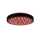 Trio R67161132 Chizu LED mennyezeti lámpa 1x22W | 2500lm | 2700-6000K | RGB - szabályozható, éjszakai üzemmód, távirányító, fekete