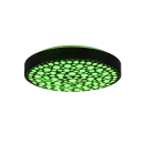 Trio R67161132 Chizu LED mennyezeti lámpa 1x22W | 2500lm | 2700-6000K | RGB - szabályozható, éjszakai üzemmód, távirányító, fekete