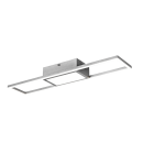 Trio R67172107 LED mennyezetre szerelhető lámpa Rigido 1x22W | 2800lm | 2700-6000K - távirányító, szabályozható, memóriafunkció, nikkel