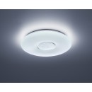 Trio R67541101 mennyezeti lámpa Akina 1x21W | 2100lm | 3000-5500K - szabályozható, színhőmérséklet beállítás, éjszakai üzemmód, távirányító, fehér
