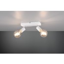 Trio R80182031 mennyezetre szerelhető spotlámpa Vannes 2x40W | E27 - fehér