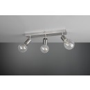 Trio R80183007 mennyezetre szerelhető spotlámpa Vannes 3x40W | E27 - matt nikkel