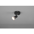 Trio R80911032 fali vagy mennyezeti spotlámpa Paris 1x35W | GU10 - fekete