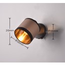 Trio R81551741 fali spotlámpa Davos | 1x10W E14
