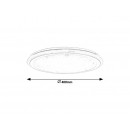 Rabalux 1510 LED mennyezetre szerelhető lámpa Leonie 32W|3000-6500K|RGB