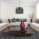 RABALUX 2156 Alessandra függőlámpa fekete E27 1x60W