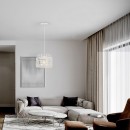 RABALUX 2161 Alessandra függőlámpa fehér E27 1x60W