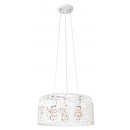 RABALUX 2163 Alessandra függőlámpa fehér E27 3x60W
