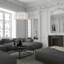 RABALUX 2163 Alessandra függőlámpa fehér E27 3x60W