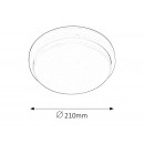 Rabalux 2497 LOKI kültéri mennyezeti lámpa LED = 15W 1100lm 4000K IP54