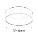 Rabalux 2507 ADELINE LED mennyezeti lámpa 26W = 1500lm 4000K