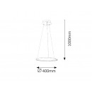 Rabalux 2543 LED mennyezeti függőlámpa Donatella 1x21W | 1417lm | 4000K - fehér