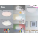 Rabalux 3934 LED mennyezetre szerelhető lámpa Igor 16W|3000-6500K