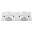 Rabalux 5490 LED fürdőszoba fali spotlámpa Tony 2x5W | 730lm | 4000K | IP44 - króm