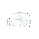 RABALUX 5546 Holly spotlámpa E14 1X MAX 40W