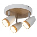 Rabalux 5566 LED  mennyezetre szerelhető spotlámpa Karen 3x4W | 840lm | 3000K - fehér