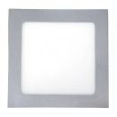 Rabalux 5587 LED süllyeszthető és mennyezetre szerelhető lámpa Lois 1x12W | 800lm | 4000K | IP44 - króm, fehér
