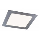 Rabalux 5587 LED süllyeszthető és mennyezetre szerelhető lámpa Lois 1x12W | 800lm | 4000K | IP44 - króm, fehér