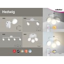 Rabalux 5623 LED mennyezeti spotlámpa Hedwig 2x4W|2700-5000K