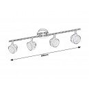 Rabalux 5639 LED mennyezeti spotlámpa Padma 4x5W|3000K