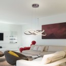 Rabalux 5692 LED függő mennyezeti lámpa Ambrosio 40W|3000K - barna