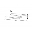 Rabalux 5784 LED fürdőszobai fali lámpa 18W|3000K|IP44