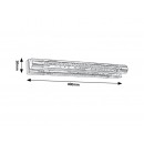 Rabalux 5787 LED fürdőszobai fali lámpa Abbey 2x5W|4000K|IP44