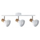 RABALUX 5945 Holly spotlámpa E14 3x40W fehér/bükk
