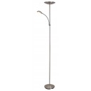 Rabalux 7006 LED állólámpa olvasólámpával Vlasta 18W a 5W|3000K - króm