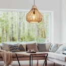 Rabalux 7604 függő mennyezeti lámpa Zahara 1x40W|E27