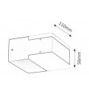Rabalux 8060 Bona LED Fali lámpa 9W = 678lm 4000K IP54