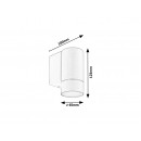 Rabalux 8118 Phoenix kültérifali lámpa szürke GU10 1 x max.10W IP54