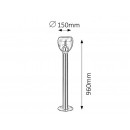 Rabalux 8440 Dresden LED kültéri oszloplámpa IP44