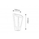 RABALUX 8791 York kültéri fali lámpa 1xE27